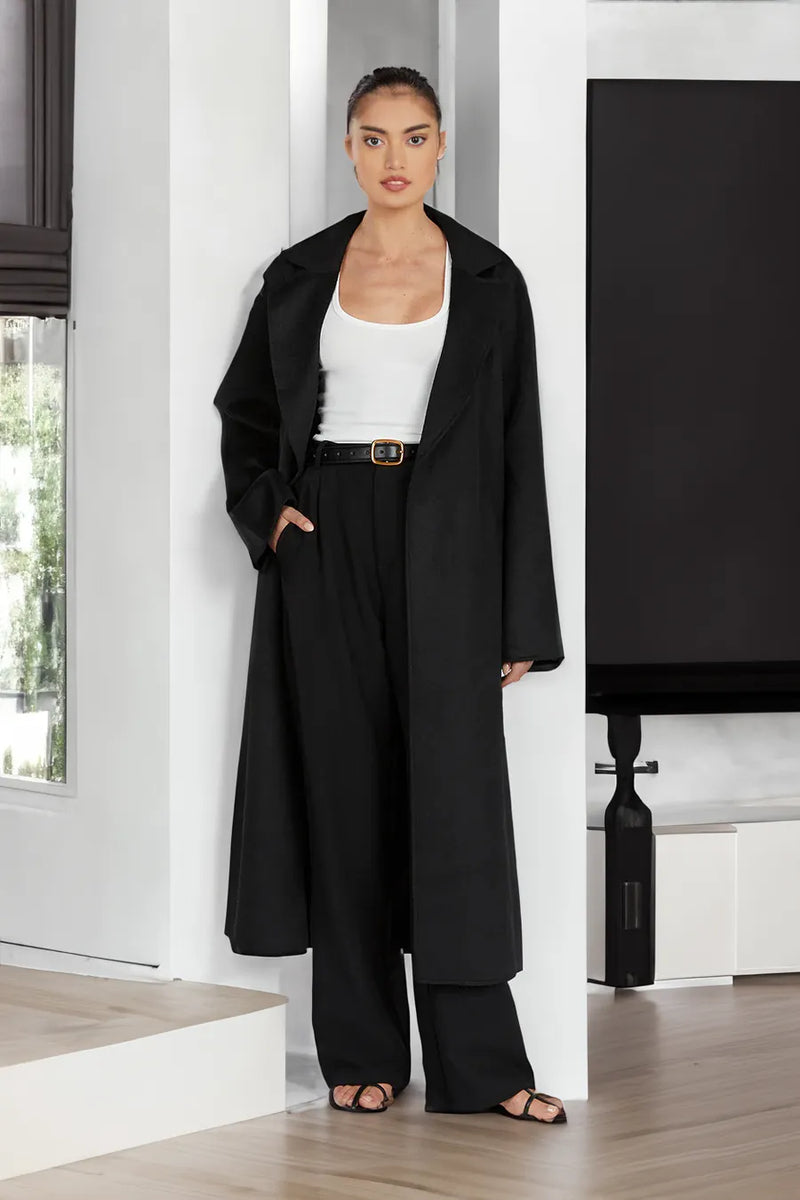 Zaria Trenchcoat | Stilvoller langer Damen-Trenchcoat im Oversize-Stil