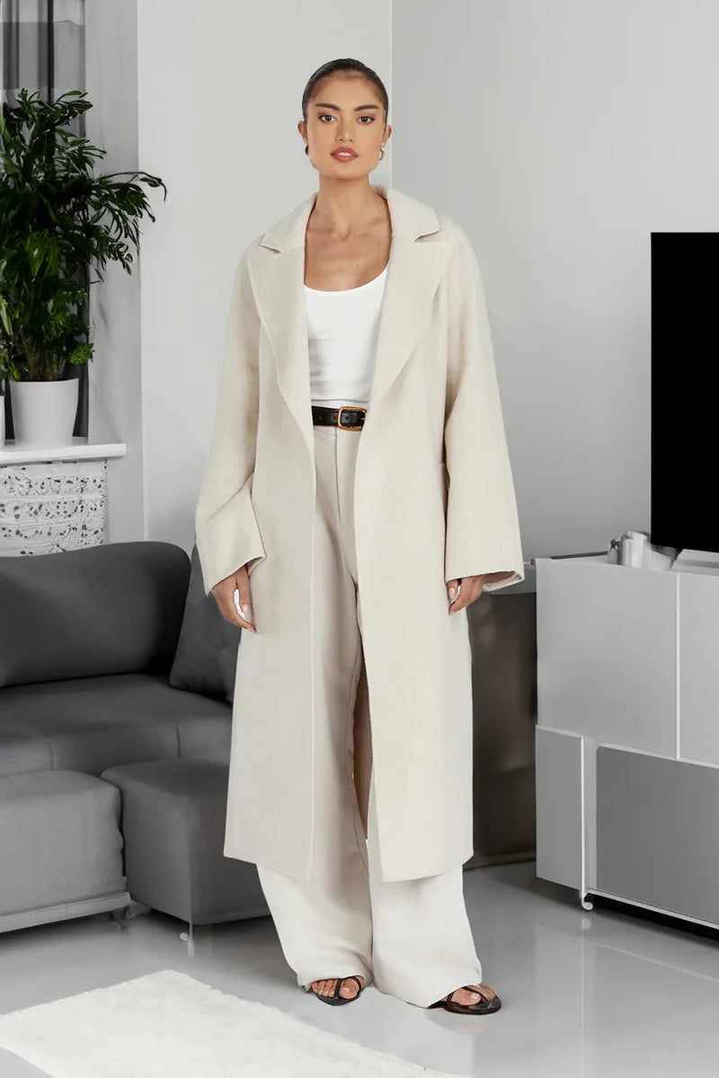 Zaria Trenchcoat | Stilvoller langer Damen-Trenchcoat im Oversize-Stil