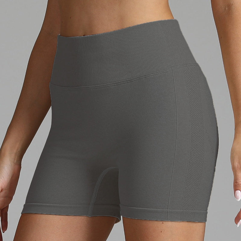 Mia Fitness-Shorts | Hochtaillierte, schmale Stretch-Fitnessshorts für Damen