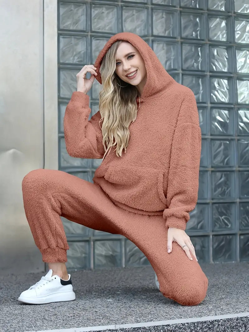 Lauren Fleece Damenanzug | Superweicher warmer Jogginganzug für Damen