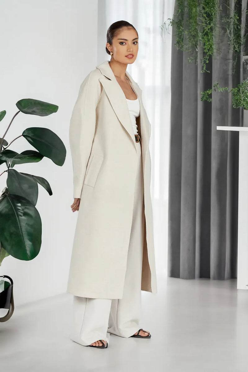 Zaria Trenchcoat | Stilvoller langer Damen-Trenchcoat im Oversize-Stil