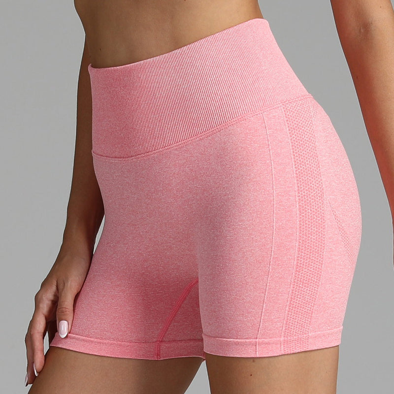 Mia Fitness-Shorts | Hochtaillierte, schmale Stretch-Fitnessshorts für Damen