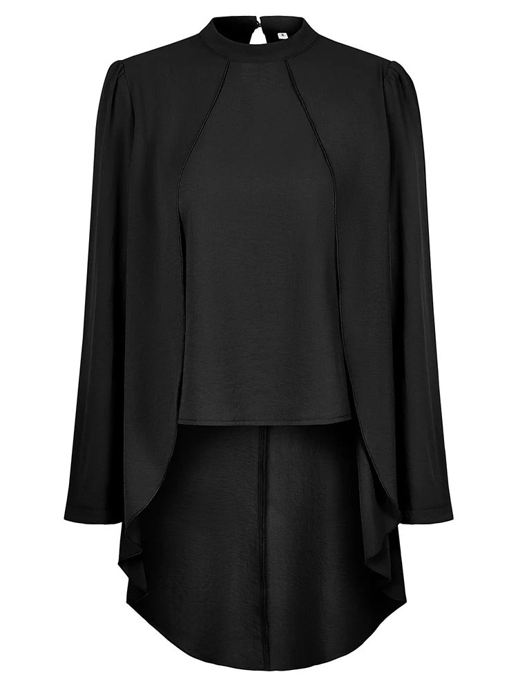 Fiona Twin Top | Elegante lange Damenbluse