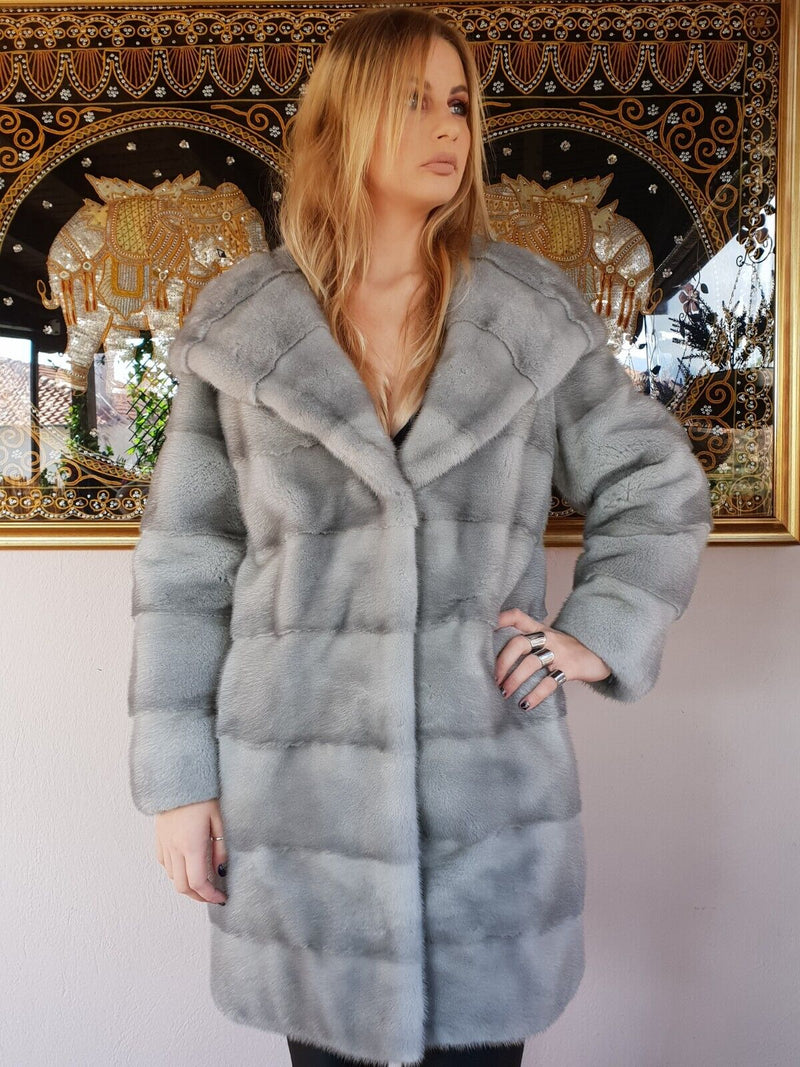 Nikki Mantel | Elegante Luxus-Faux-Pelzmantel mit Kapuze für Damen