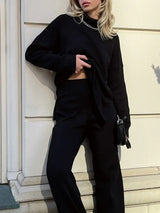 Claira Pullover | Stylischer Oversize-Pullover für Frauen mit hohem Kragen