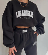 Essential LA Jogginganzug | Modisches Damen-Trainingsanzug von California Streetwear