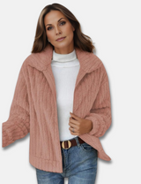Eva B. Fleecejacke | Elegante Warme Jacke mit Fleece für Damen