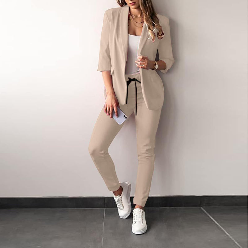 Sara 2-teiliger Damenanzug | Stilvoller Blazer und Hose für Damen