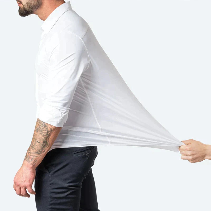 Jacob Stretch Shirt | Bequemes Hemd für Männer mit Superstretch