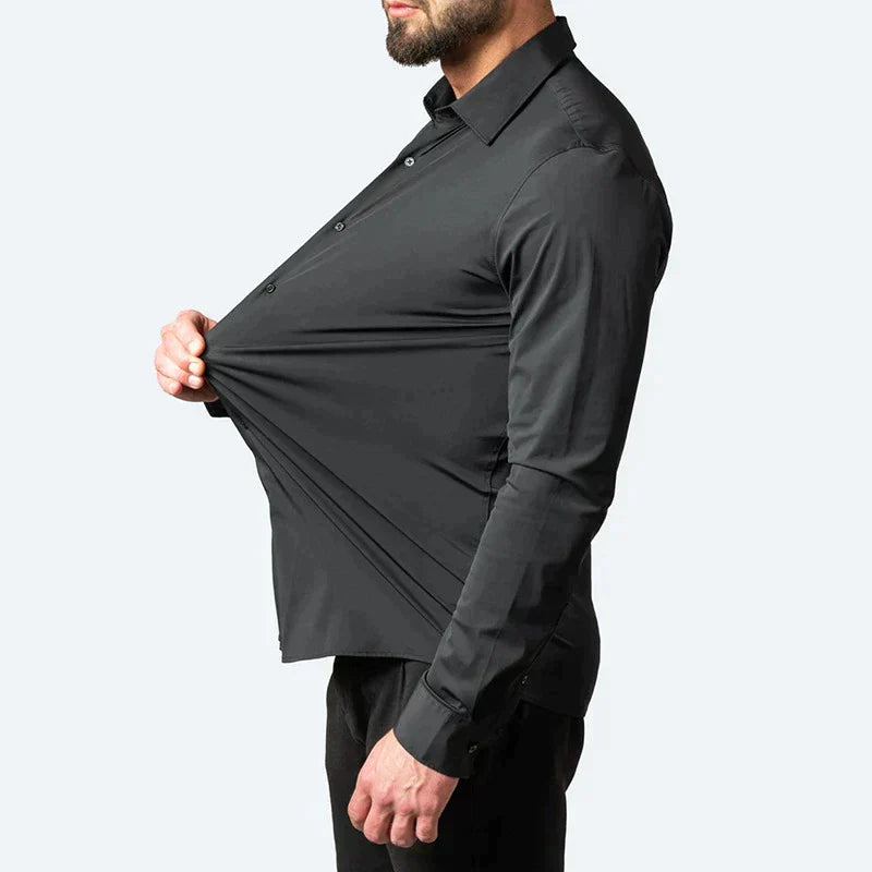 Jacob Stretch Shirt | Bequemes Hemd für Männer mit Superstretch