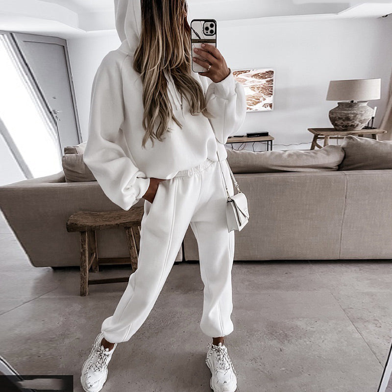Claudia Bequemer Loungewear-Anzug | Luxuriöser 2-teiliger Jogginganzug für Damen