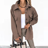 Zalana Wollmantel | Bequemer, hochwertiger langer Mantel für Frauen